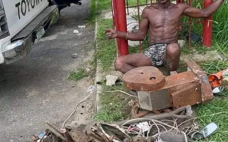 Alleged Electrical Equipment Thief Arrested At UNICAL