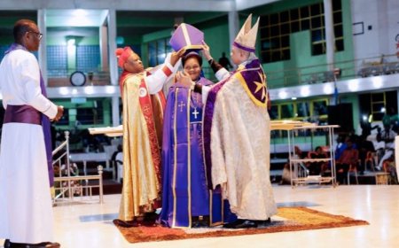 College of Bishops Consecrates Isong's Wife As Bishop   