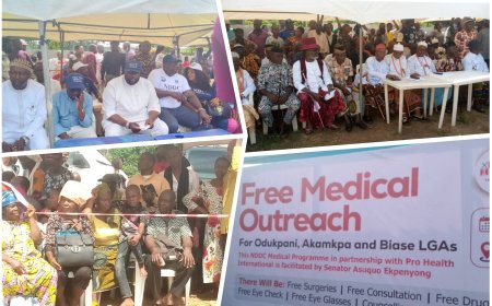 NDDC Commences Free Medical Outreach In C'River, Says 3,500 To Benefit From Health Intervention