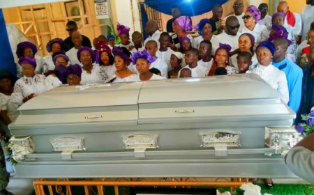 Otu's Special Adviser, Akiba, Bids Mother Farewell Amid Tributes, Commiserations