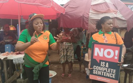 NAWOJ Commemorates GBV Awareness Month, Extends Campaign to Markets in Akwa Ibom state