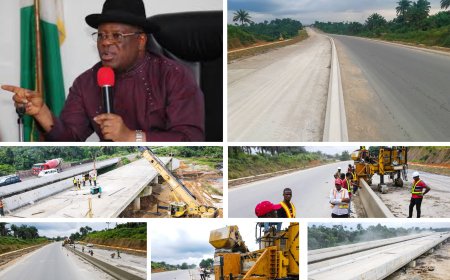Works Minister, Umahi, Receives SERMATECH's Plaudits For Concrete Road Initiative, Quality Construction