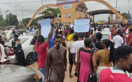 Edo State: Academic Activities Shutdown in UNIBEN Over Students Protest