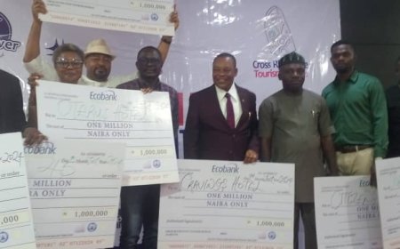 Otu Doles Out  N10m Grant To 10 In Cross River Central