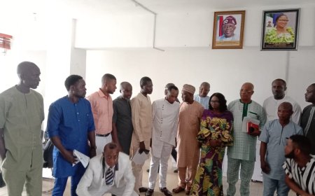 Otu Inaugurates  Task Force On Recovery of Government Houses