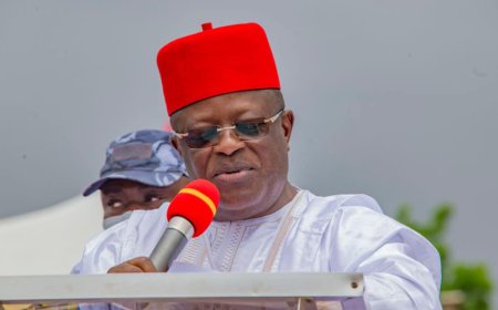 Minister of Works, Umahi, Endorses Tinubu, Nwifuru for 8 Yr-Tenure
