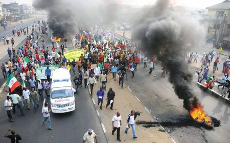 OPINION:  NO TO VIOLENT AGITATIONS AND PROTEST