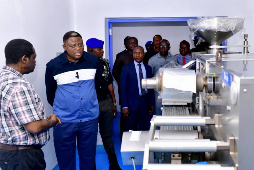 C'River CALAPHARM To Commence Operations In September As Otu Inspects Facilities