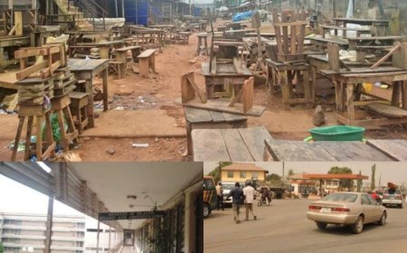 PROTEST: Akure Residents Desert Streets As Security Take Over Strategic Locations