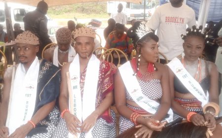 UNICROSS, UNICAL Students Emerge 2024 Mr And Miss Leboku Beauty Pageant ...As Otu Promises To Make Leboku Better