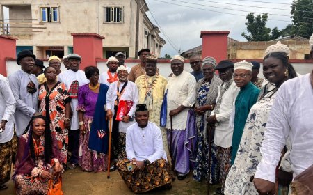 Ikot Eka Edem Presents New Village Head