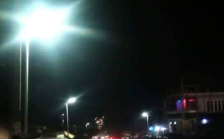 Sen Jarigbe Lights Up Streets in Ogoja Community
