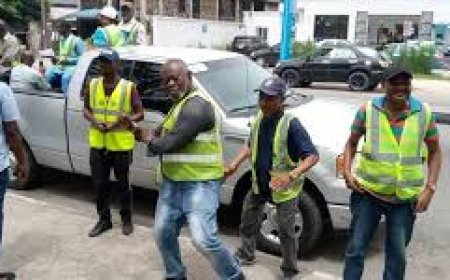 CUDA Seizes Goods at Goldie Market Over Road Obstruction, Seizes Reporter's Handset