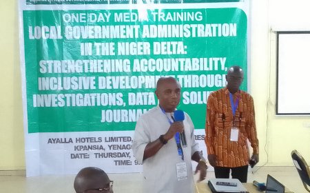 BAYELSA: Journalists Urged to Be Community Watchdogs, Hold Local Governments Accountable Through Their Reportage