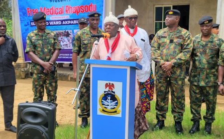 Navy promises collaboration on health, sanitation with C'River communities