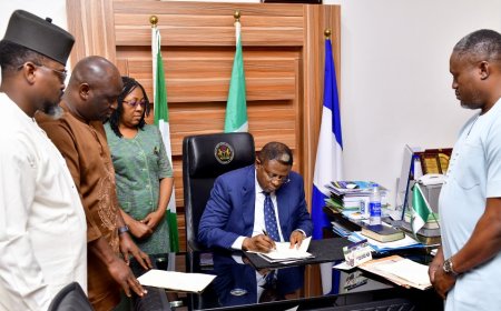 Gov Otu Assents To C'River Electoral Law 2024