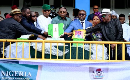 INDEPENDENCE DAY: Governor Otu Vows to Improve Living Standards Through People-Focused Policies