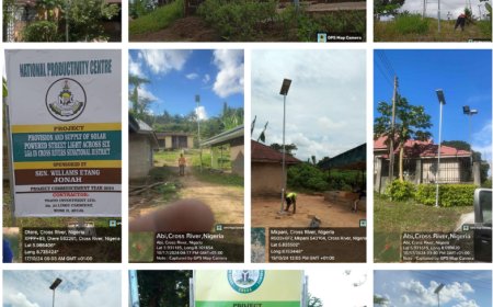 Senator Eteng Williams Lights Up Riverine Communities in Obubra, Etung, Abi LGAs
