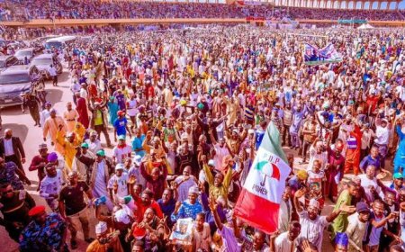 PDP Holds Mega Rally In Ogoja, Vows To Win Council Election