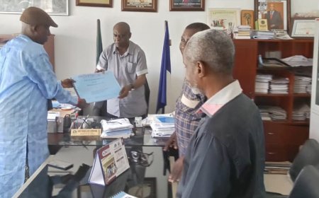 BREAKING ...  Land Dispute: C'River Gov't Officially Hands Over Approved Plan Of 23 Hectares of Land At Summit Hills To Nkonib Community