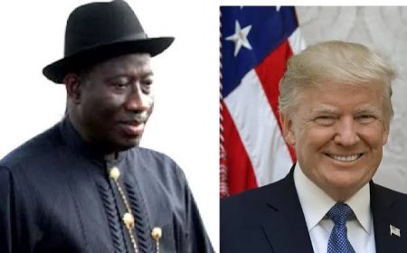 Nigerians Implore GEJ to Follow Trump's Example, Make Political Comeback in 2027