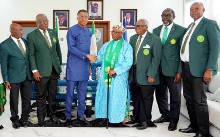 Governor Otu Celebrates ST. Patrick's College at 90