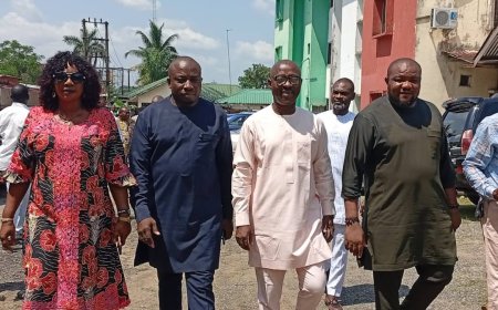 Cross RIver PDP Acting Chairman, Edibe, Assumes Duty, Promises To Work With Critical Stakeholders