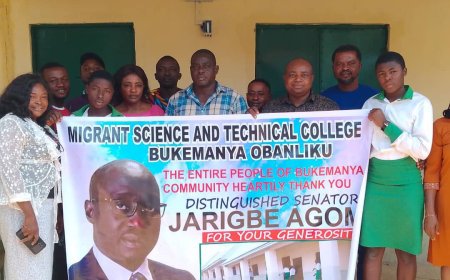 Jarigbe To Inaugurate 5 Classroom Blocks In Obanliku  Communities
