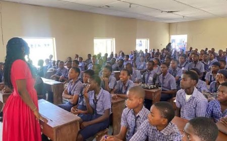 GSS Akim Class of 2008 Gives Back to Alma Mater
