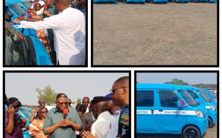 PRESS RELEASE: Gov Otu Inaugurates Ogoja Council Bus Shuttle
