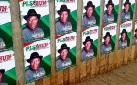Goodluck Jonathan 2027 Presidential Campaign Posters Surface in Kano Sparking Speculations
