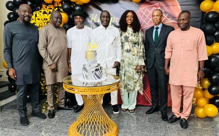 SEN. JARIGBE AGOM JARIGBE 54th CELEBRATION IN  PICTURES