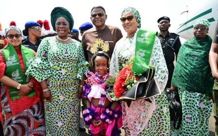 Gov Otu Hosts Wife of Vice President, Hajiya Shettima As Renewed Hope Initiative Expands Reach