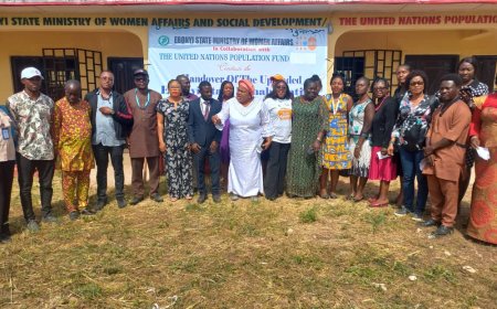 UNFPA, EBONYI STATE PARTNER ON SKILLS ACQUISITION FOR VULNERABLE
