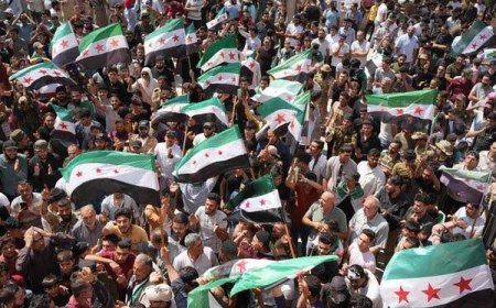 YULETIDE: PROTESTS ERUPT IN SYRIA OVER DESTRUCTION OF CHRISTMAS TREE