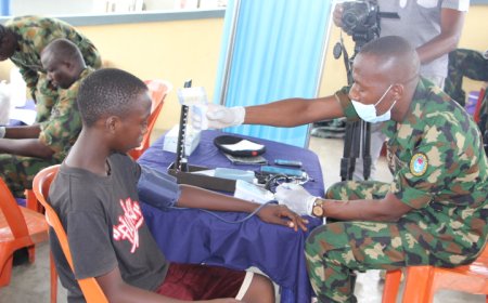 NAVY ROUNDS OFF MEDICAL OUTREACH IN RIVERS COMMUNITY