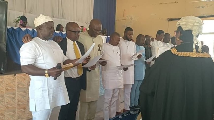 Ogoja LG Council Chairman Inaugurates EXCO