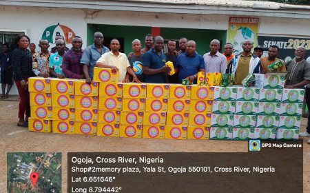 Food Security: Jarigbe Distributes Agric Inputs To Farmers In Cross River North