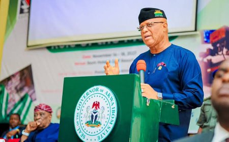 Allow Me to chose My Next Team of Exco Members, Gov Eno Tells Politicians