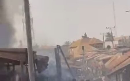 Fire Outbreak Destroys Properties Worth Millions Of Naira in Ikom Main Market