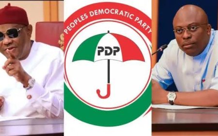 Rivers State: Police take Over PDP Secretariat Over Leadership Crisis ...Fubara Reaffirmed As  Leader