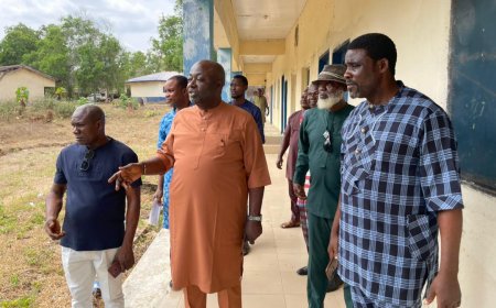 Health Commissioner Raises The Alarm Over 50-Yr-Old Decaying Etung Comprehensive Sec. Sch