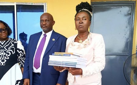 A’Ibom AG GIVES BACK TO HIS ALMA MATER