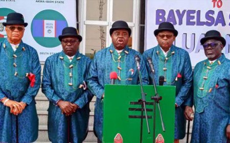 Bayelsa State Gov, Diri, Emerges New South-South Governors Forum Chairman, Otu emerges vice