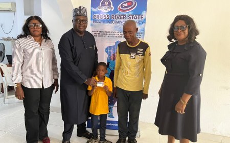 Governor Otu Intervenes in Boy’s Hernia Case, Expands Healthcare Coverage for the Vulnerable