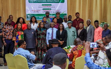 CRSG Commends  CHAMPS  Project for Donating  Ultrasound Machines To PHCs