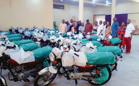 Cross River Strengthens TB Control with Motorcycle Distribution, Integrated Care Model