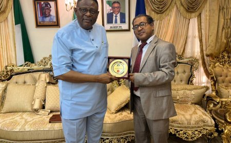 Otu Promises To Reactivate Songhai Farms, Starch Plant