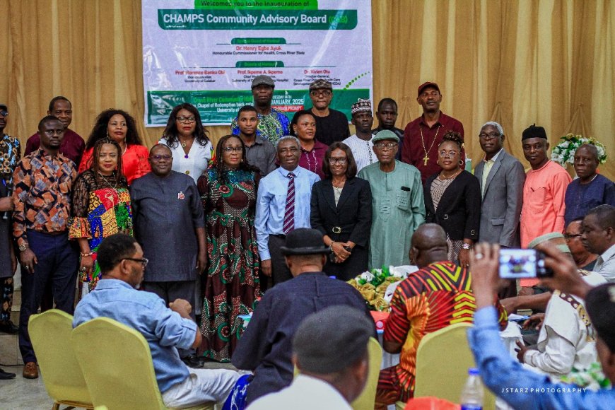CRSG Commends CHAMPS Project for Donating Ultrasound Machines To PHCs