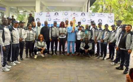 Cross River State Receives Unity Torch, Urges Contingent to Excel at Niger Delta Games